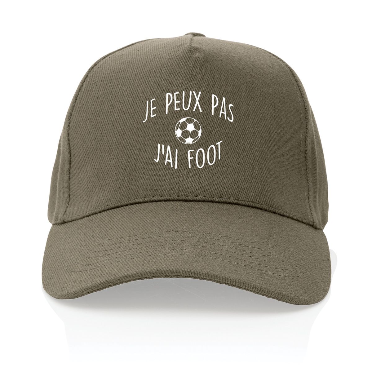Casquette Je peux pas j'ai foot Casquette Je peux pas j'ai foot