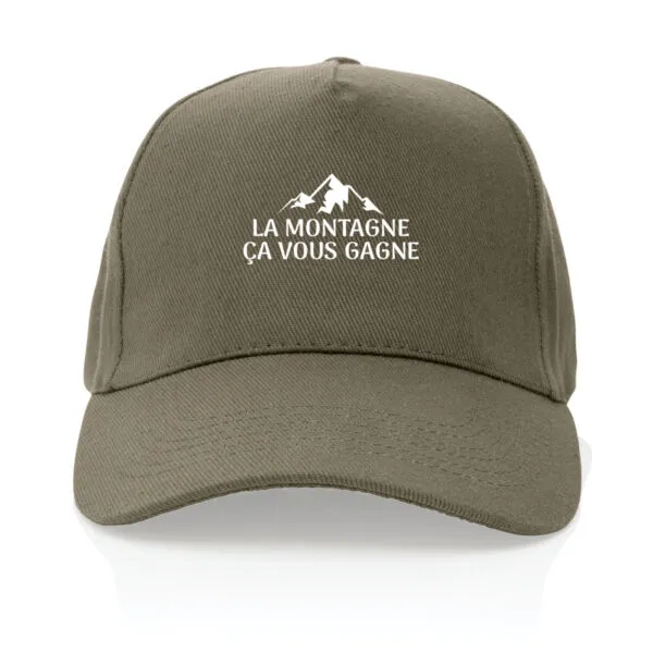 Casquette La montagne ça vous gagne Casquette La montagne ça vous gagne