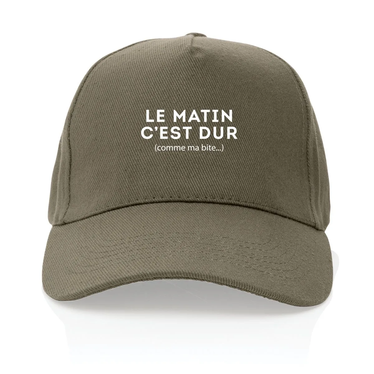 Casquette Le matin c'est dur comme ma bite Casquette Le matin c'est dur comme ma bite