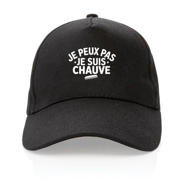 Casquette Je peux pas je suis chauve