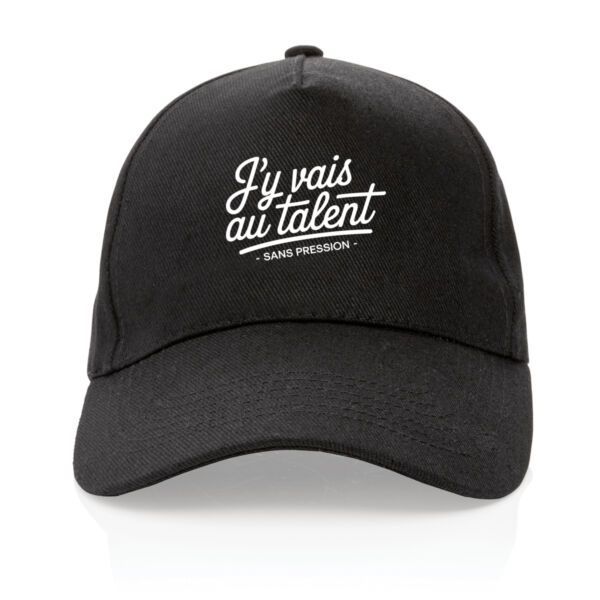Casquette J'y vais au talent