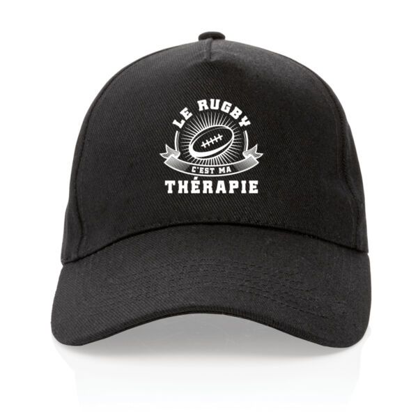 Casquette Le rugby c'est ma thérapie