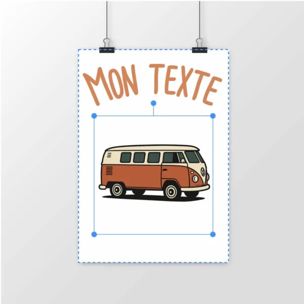 personnalisation affiche