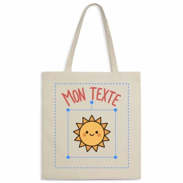 personnalisation tote bag