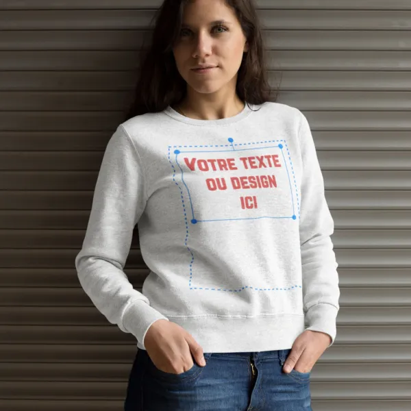 sweat femme personnalisé