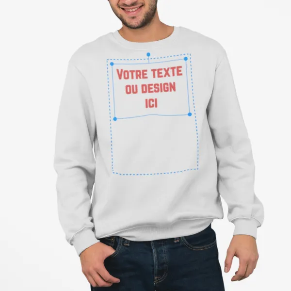 sweat homme personnalisé