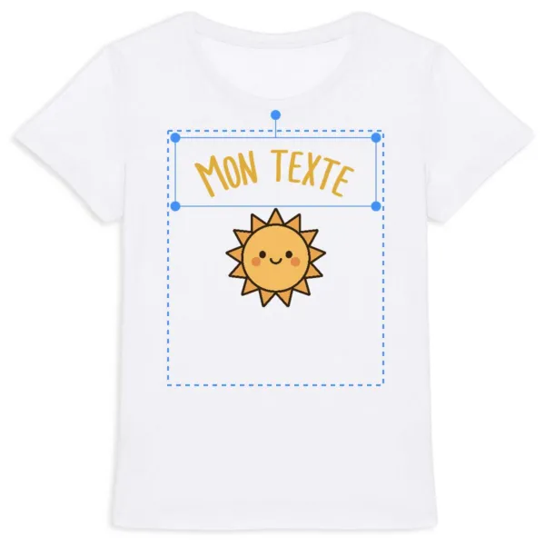 t shirt à personnaliser femme