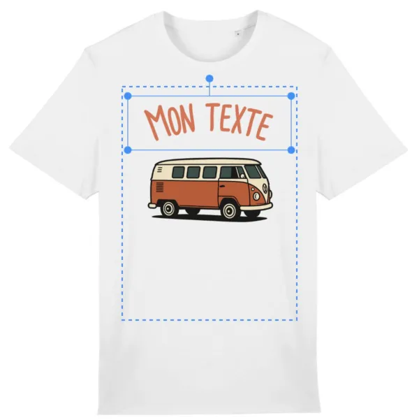 t-shirt personnalisable pour homme
