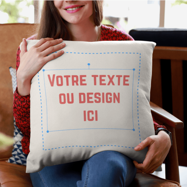 coussin à personnaliser