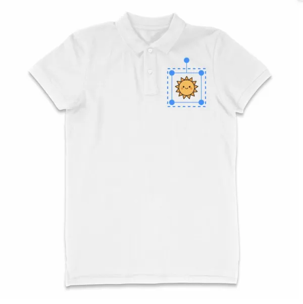 flocage polo homme