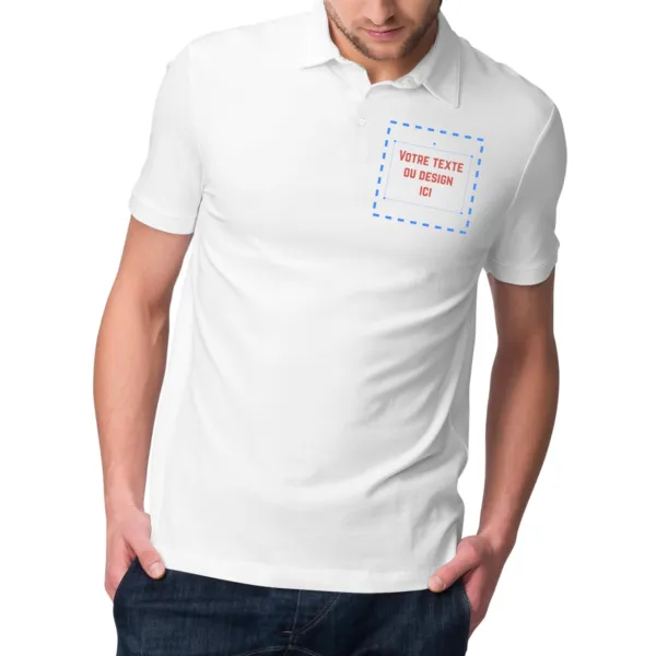 polo homme personnalisable