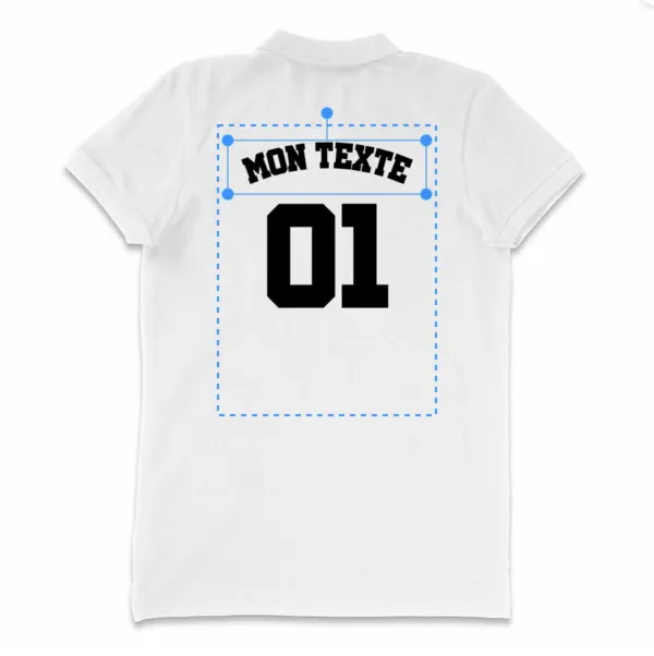 polo personnalisé homme