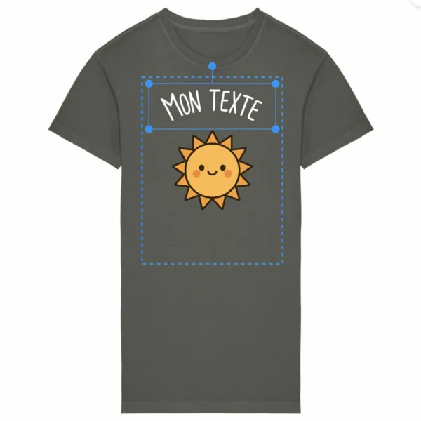 robe t-shirt personnalisée