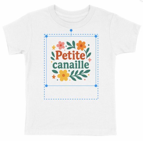 t shirt personnalisé dessin enfant