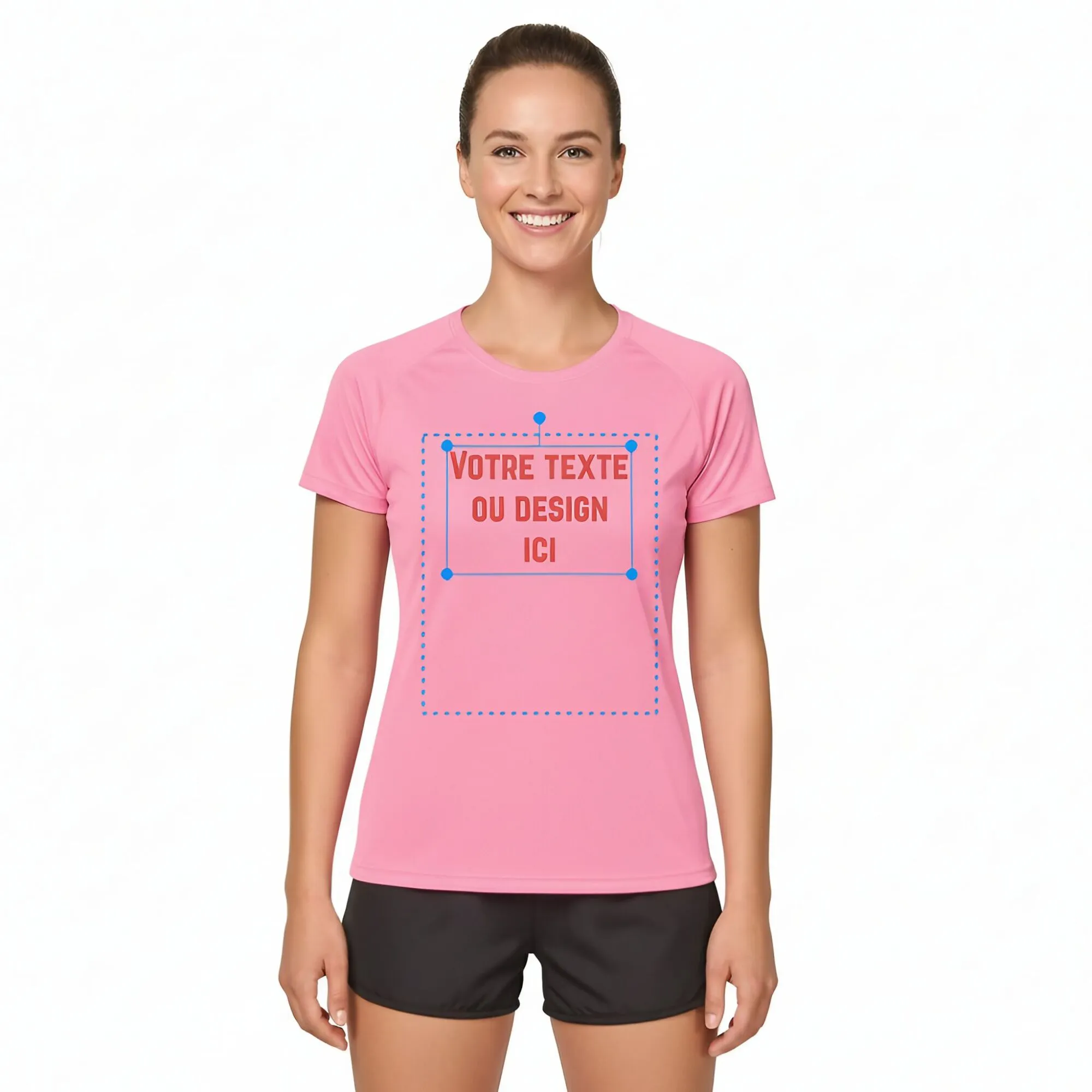 T shirt sport femme personnalisé T shirt sport femme personnalisé