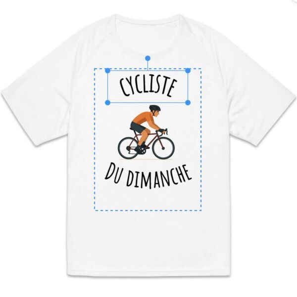 personnalisation t shirt sport