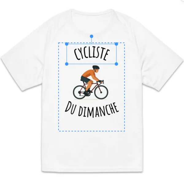 personnalisation t shirt sport