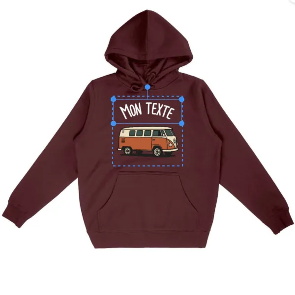 personnaliser un sweat à capuche