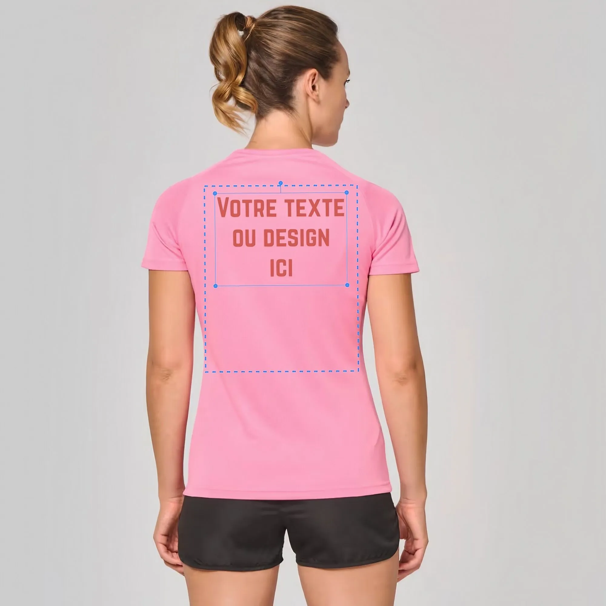 T shirt sport femme personnalisé T shirt sport femme personnalisé