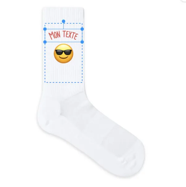 chaussettes personnalisables