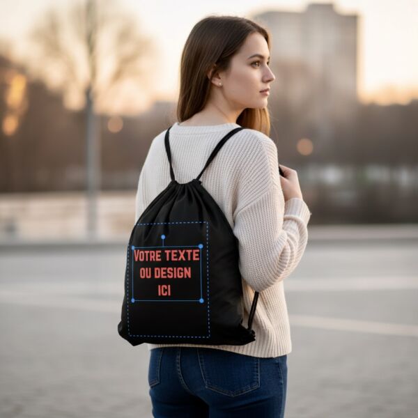 sac cordelette personnalisé