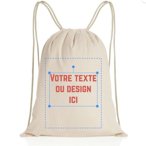 sac cordon personnalisé​