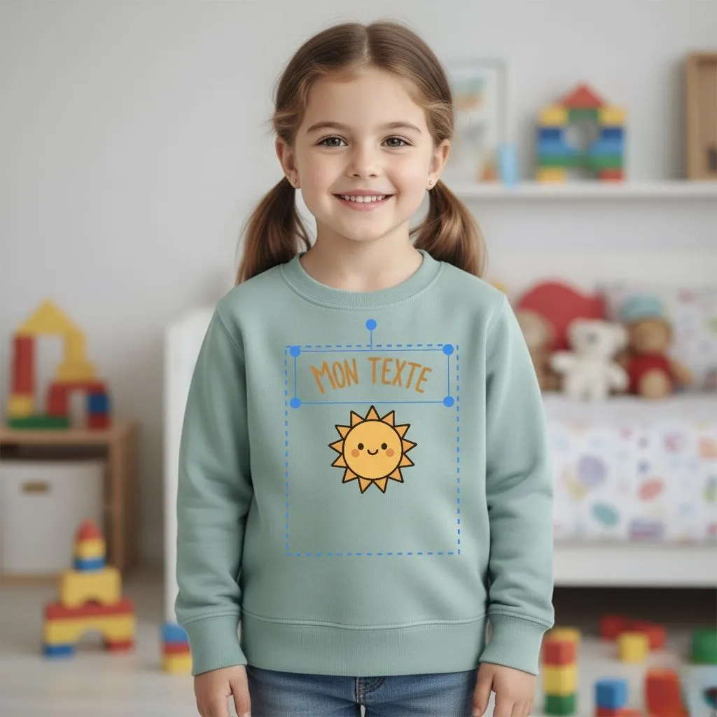 Sweat personnalisé enfant Sweat personnalisé enfant