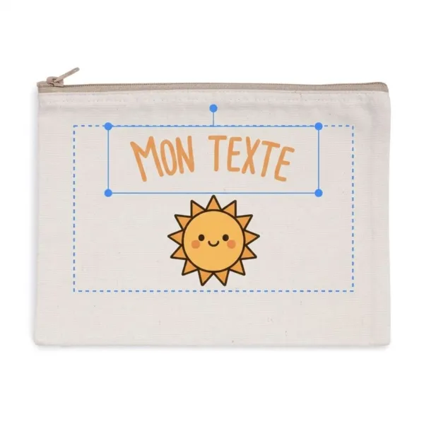 Pochette à personnaliser