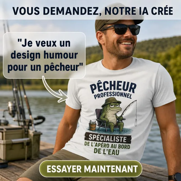 T-shirt Homme « Evolution De La Pêche à La Mouche » – Léger, Coupe Classique, Cadeau Pour Pêcheur Truite/saumon
